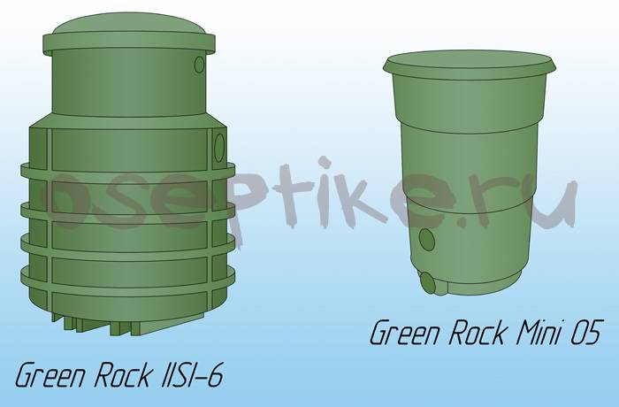 Какую модель септика green rock выбрать для дачи, сауны и загородного дома