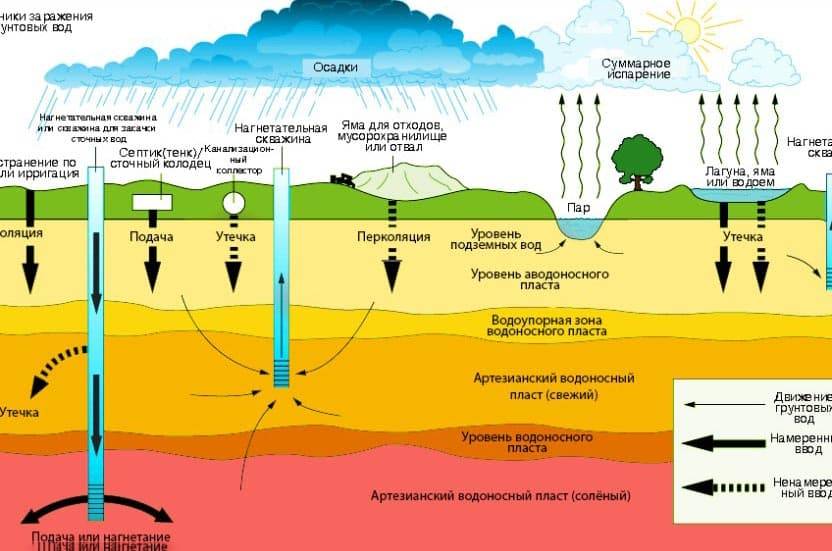 Как понизить уровень грунтовых вод на участке — обзор способов борьбы | greendom74.ru