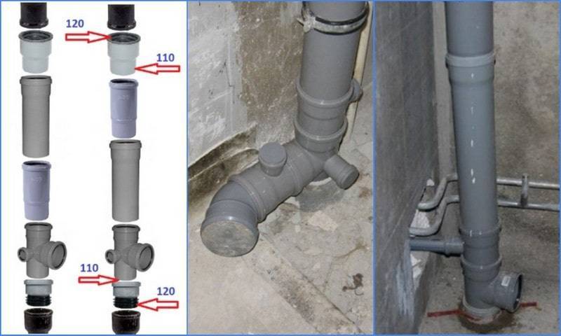 Врезка в канализационную трубу — способы, нюансы, видеообзор