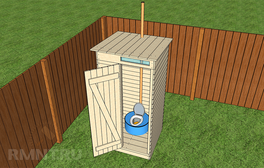 Вытяжка в дачном туалете с выгребной ямой фото
