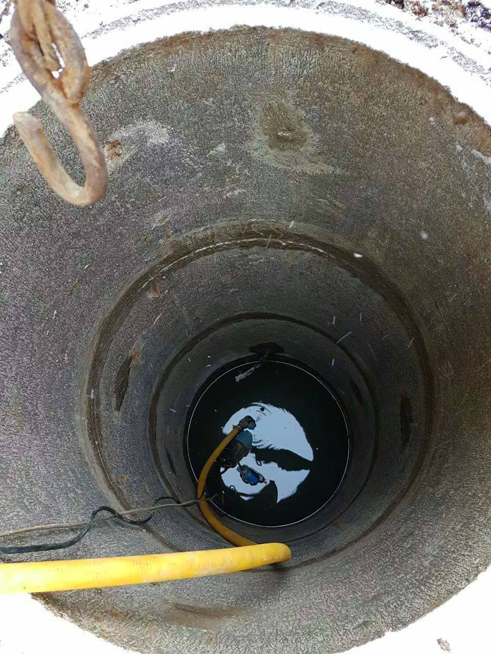 Очистить воду в колодце