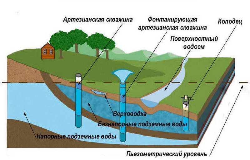 Как определить уровень грунтовых вод на участке?