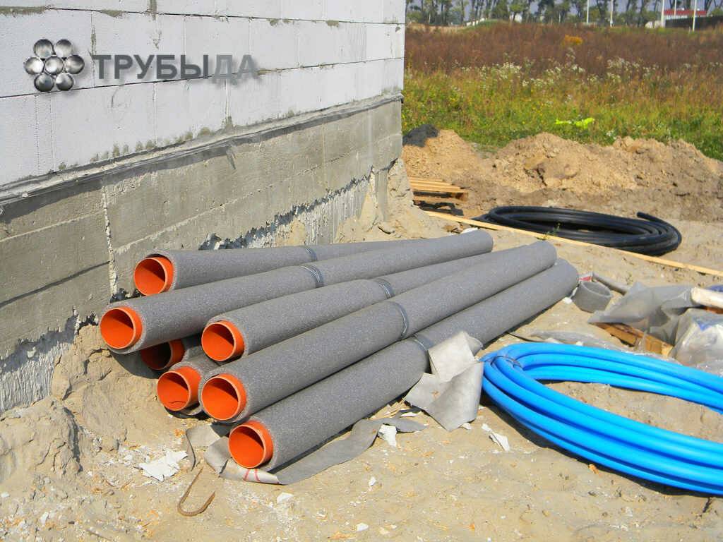 Как утеплить канализационные трубы в частном доме своими силами
