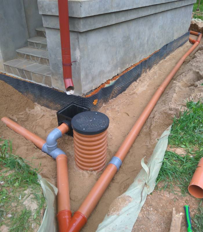 Ливневая канализация дома: лотки, колодцы, трубы, монтаж своими руками — викистрой