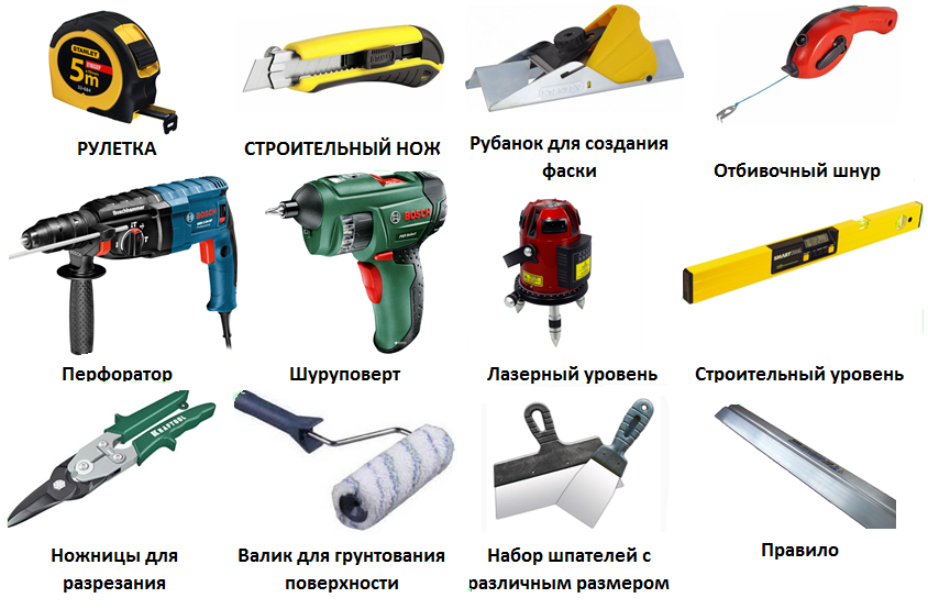 Инструменты и приборы для строительных работ | 5domov.ru - статьи о строительстве, ремонте, отделке домов и квартир