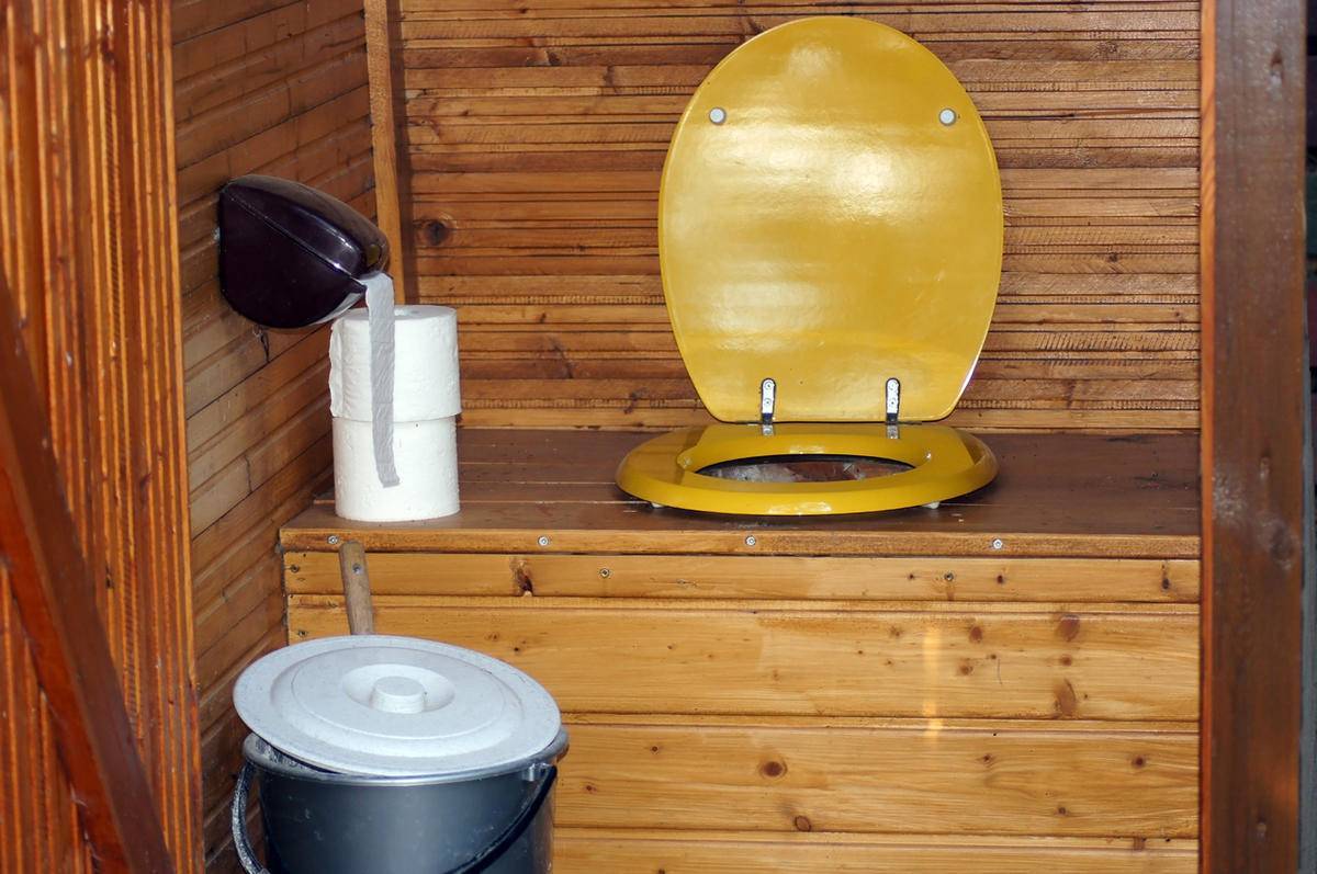 Торфяной туалет для дачи